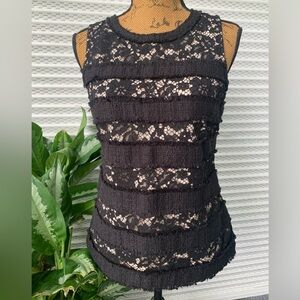 NWT J Crew lace sleeveless top! Gorgeous.
